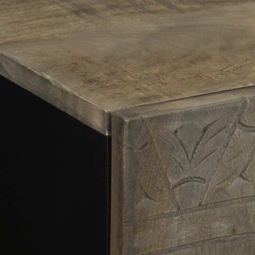 vidaXL Συρταριέρα 60x33x75cm από Μασίφ Ξύλο Μάνγκο 1 τεμ.