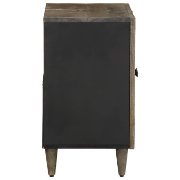 vidaXL Ντουλάπι Μπάνιου 62x33x58cm από Μασίφ Ξύλο Μάνγκο