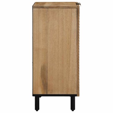 vidaXL Sideboard καφέ 60x33x75cm μασίφ ξύλο Mango