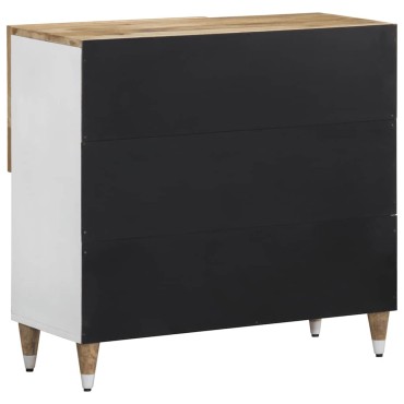 vidaXL Sideboard 80x33,5x75cm μασίφ ξύλο Mango