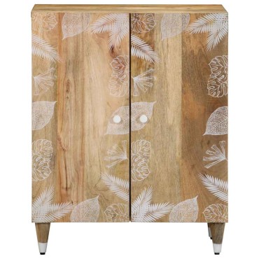 vidaXL Sideboard 60x33,5x75cm μασίφ ξύλο Mango