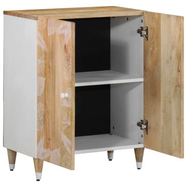 vidaXL Sideboard 60x33,5x75cm μασίφ ξύλο Mango