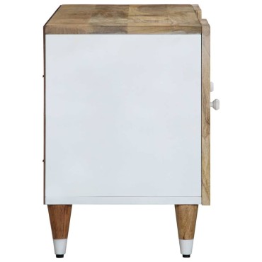 ντουλάπι τηλεόρασης vidaXL 105x33,5x46cm μασίφ ξύλο Mango