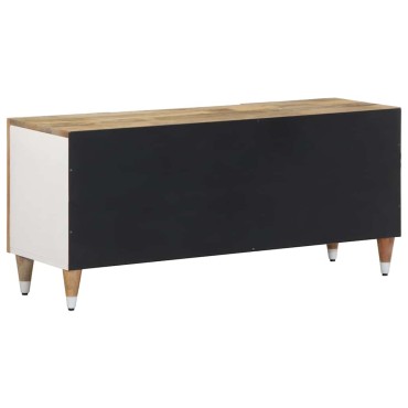 ντουλάπι τηλεόρασης vidaXL 105x33,5x46cm μασίφ ξύλο Mango