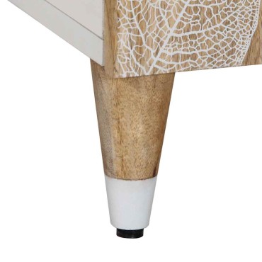 ντουλάπι τηλεόρασης vidaXL 105x33,5x46cm μασίφ ξύλο Mango