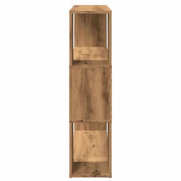 vidaXL Ντουλάπι βιβλίων/διαχωριστικό δωματίου Artisan Oak 100x24x94cm 1 τεμ.