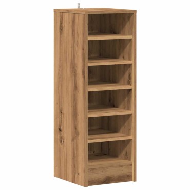 vidaXL Ντουλάπι παπουτσιών Artisan Oak 32x35x92cm Κατασκευασμένο ξύλο
