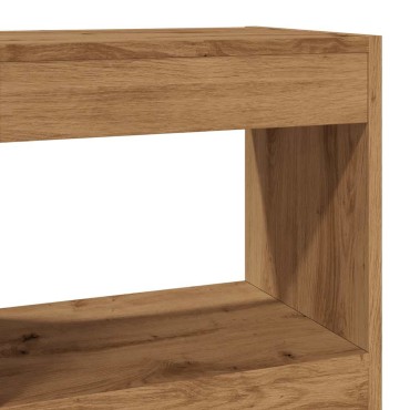 vidaXL Ντουλάπι βιβλίων/διαχωριστικό δωματίου Artisan Oak 40x30x72cm 1 τεμ.