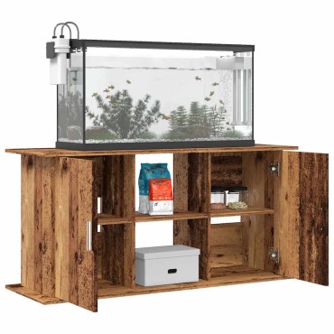 Βάση ενυδρείου vidaXL Παλιό ξύλο 121x41x58 cm Κατασκευασμένο ξύλο