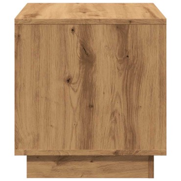 vidaXL Τραπεζάκι σαλονιού Artisan Oak 40x40x43cm Κατασκευασμένο ξύλο 1 τεμ.