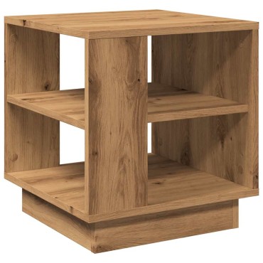 vidaXL Τραπεζάκι σαλονιού Artisan Oak 40x40x43cm Κατασκευασμένο ξύλο 1 τεμ.