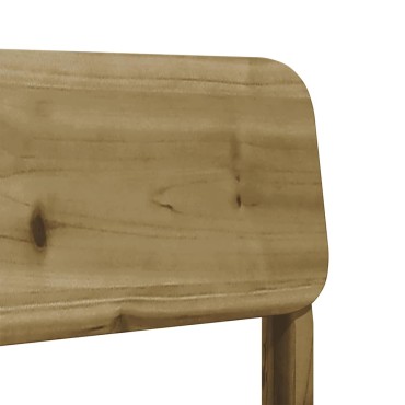Καρέκλα κήπου vidaXL 60x52,5x72cm Εμποτισμένο ξύλο πεύκο 1 τεμ.