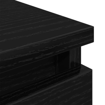 ντουλάπι τηλεόρασης vidaXL Μαύρο 60x35x54cm Κατασκευασμένο ξύλο