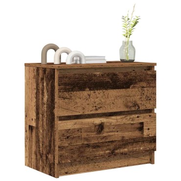 vidaXL Έπιπλο Τηλεόρασης Παλιό Ξύλο 60x35x54cm από Μοριοσανίδα