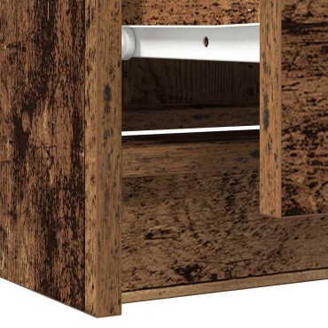 vidaXL Έπιπλο Τηλεόρασης Παλιό Ξύλο 60x35x54cm από Μοριοσανίδα
