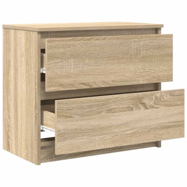 vidaXL Έπιπλο Τηλεόρασης Sonoma Δρυς 60x35x54cm Επεξ. Ξύλο