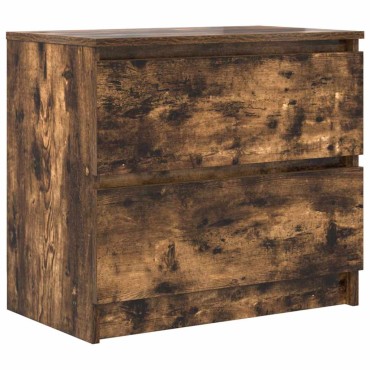 vidaXL Έπιπλο Τηλεόρασης Καπνιστή Δρυς 60x35x54cm Επεξεργ. Ξύλο