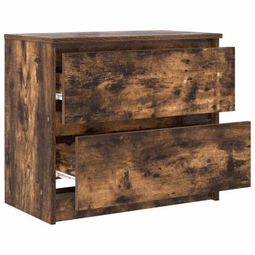 vidaXL Έπιπλο Τηλεόρασης Καπνιστή Δρυς 60x35x54cm Επεξεργ. Ξύλο