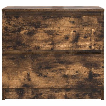 vidaXL Έπιπλο Τηλεόρασης Καπνιστή Δρυς 60x35x54cm Επεξεργ. Ξύλο
