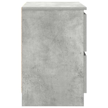 vidaXL Έπιπλο Τηλεόρασης Γκρι Σκυροδέματος 60x35x54cm Επεξεργ. Ξύλο