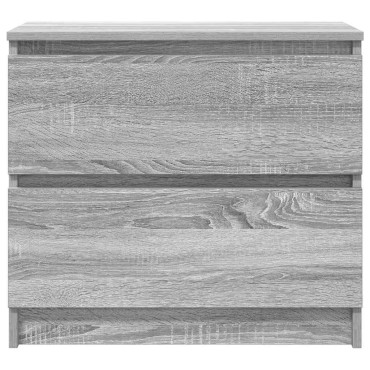 vidaXL Έπιπλο Τηλεόρασης Γκρι Sonoma 60x35x54cm από Επεξεργ. Ξύλο