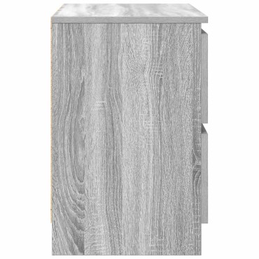 vidaXL Έπιπλο Τηλεόρασης Γκρι Sonoma 60x35x54cm από Επεξεργ. Ξύλο