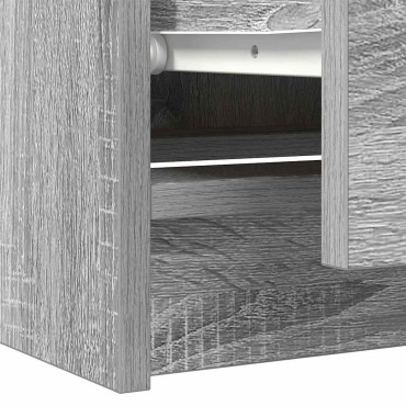 vidaXL Έπιπλο Τηλεόρασης Γκρι Sonoma 60x35x54cm από Επεξεργ. Ξύλο