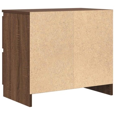 vidaXL Έπιπλο Τηλεόρασης Καφέ Δρυς 60x35x54cm Επεξεργασμένο Ξύλο