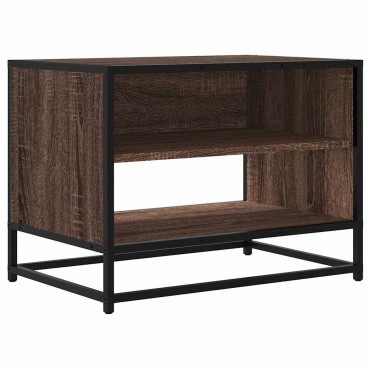 vidaXL Έπιπλο Τηλεόρασης Καφέ Δρυς 61x40x46cm Επεξεργασμένο Ξύλο