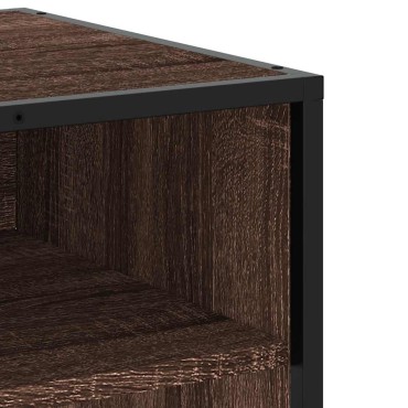 vidaXL Έπιπλο Τηλεόρασης Καφέ Δρυς 61x40x46cm Επεξεργασμένο Ξύλο