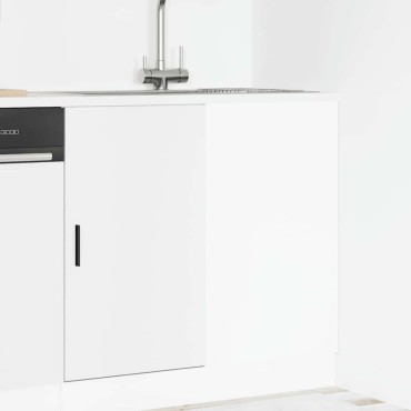 vidaXL Ντουλάπι βάσης νεροχύτη Lyon Λευκό από Επεξεργασμένο Ξύλο 80x46x81,5cm 1 τεμ.