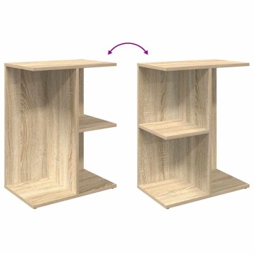 vidaXL Κομοδίνο Sonoma Δρυς 46,5x29x61cm από Επεξεργασμένο Ξύλο 1 τεμ.