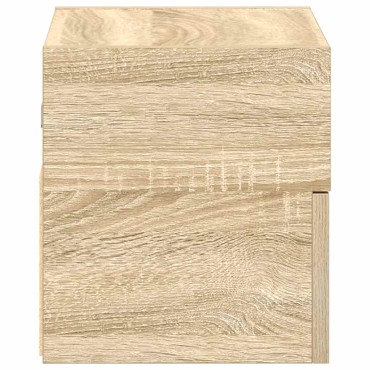 vidaXL Κομοδίνο Επιτοίχιο Sonoma Δρυς 45x26x28,5cm 1 τεμ.