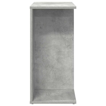vidaXL Κομοδίνο Γκρι Σκυρ. 46,5x29x61cm από Επεξεργασμένο Ξύλο 1 τεμ.