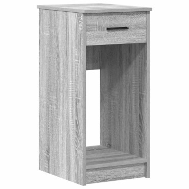 vidaXL Βάση πύργου υπολογιστή με συρτάρι Γκρι Sonoma 35x45x77cm 1 τεμ.
