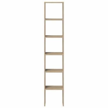 vidaXL Βιβλιοθήκες 2 τεμ. Στοιβαζόμενα Sonoma Δρυς 30x30x80cm