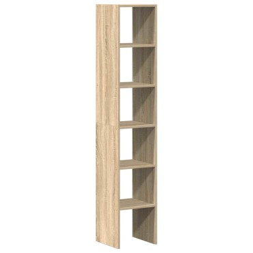 vidaXL Βιβλιοθήκες 2 τεμ. Στοιβαζόμενα Sonoma Δρυς 30x30x80cm