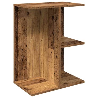 vidaXL Κομοδίνο Όψη Παλαιού Ξύλου 46,5x29x61cm από Επεξεργασμένο Ξύλο 1 τεμ.