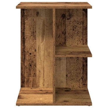 vidaXL Κομοδίνο Όψη Παλαιού Ξύλου 46,5x29x61cm από Επεξεργασμένο Ξύλο 1 τεμ.