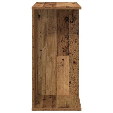 vidaXL Κομοδίνο Όψη Παλαιού Ξύλου 46,5x29x61cm από Επεξεργασμένο Ξύλο 1 τεμ.