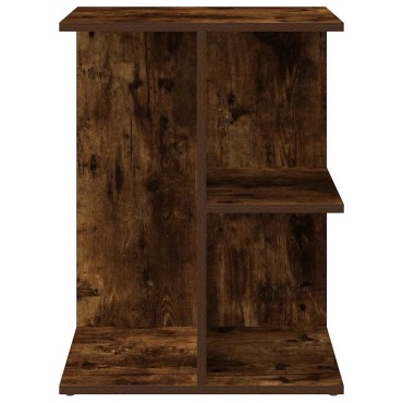 vidaXL Κομοδίνο Καπνιστή Δρυς 46,5x29x61cm Επεξεργασμένο Ξύλο 1 τεμ.