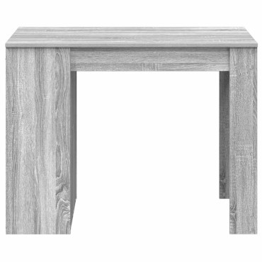 vidaXL Γραφείο με συρτάρι και ράφι Γκρι Sonoma 102x62x77,5cm