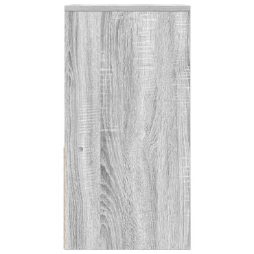 vidaXL Κομοδίνο με συρτάρι Γκρι Sonoma 35x34x66,5cm 1 τεμ.