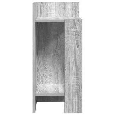 vidaXL Τραπεζάκια 2 τεμ. με ράφι Γκρι Sonoma 25,5x27x60cm