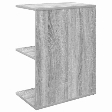 vidaXL Κομοδίνο Γκρι Sonoma 46,5x29x61cm από Επεξεργασμένο Ξύλο 1 τεμ.