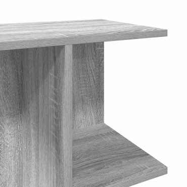 vidaXL Κομοδίνο Γκρι Sonoma 46,5x29x61cm από Επεξεργασμένο Ξύλο 1 τεμ.