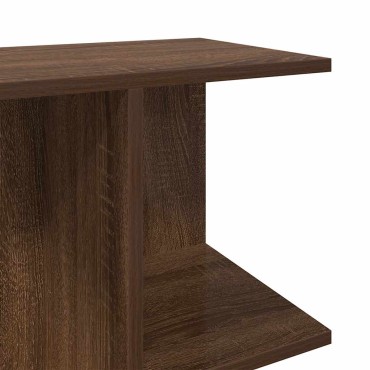 vidaXL Κομοδίνο Καφέ Δρυς 46,5x29x61cm από Επεξεργασμένο Ξύλο 1 τεμ.