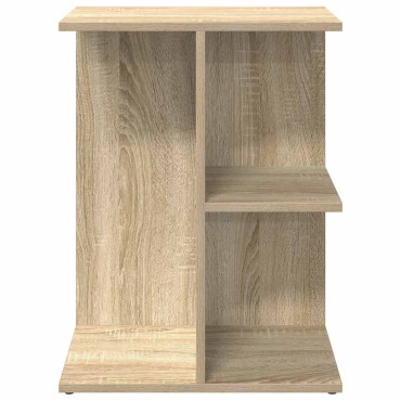 vidaXL Κομοδίνα 2 τεμ. Sonoma Δρυς 46,5x29x61cm Επεξεργασμένο Ξύλο