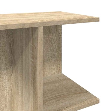 vidaXL Κομοδίνα 2 τεμ. Sonoma Δρυς 46,5x29x61cm Επεξεργασμένο Ξύλο