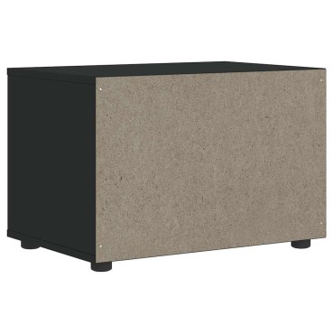 ντουλάπι τηλεόρασης vidaXL "VISNES" Μαύρο 60x40x38cm Ξύλινη κατασκευή